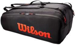 Wilson Geanta tenis Wilson Tour Pro, 2 compartimente, 12 rachete, negru (WR8011201001)