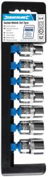 Silverline dugókulcsok 1/2" HEX 10 - 19 mm - 7 db rövid (598447)