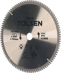 TOLSEN TOOLS Fűrésztárcsa alumíniumra TCT 305 × 30 - 100z (76570)
