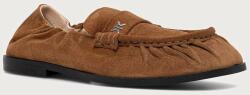 Kenzo loafers slip-on pentru femei din piele întoarsă 9BY2-OBDZP5_82X