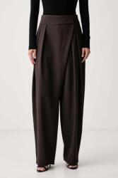 La Mania pantaloni de costum pentru femei din lână MAVION 9BY2-SPDYZW_89X (MAVION)