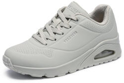 Skechers Uno Stand On Air női fűzős törtfehér sneaker cipő 73690-OFWT