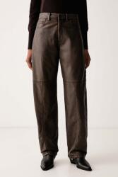 Pinko pantaloni pentru femei din imitație de piele 9BY2-SPDZKO_89X (107077.A3E8)