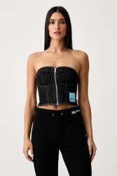 Karl Lagerfeld Jeans top pentru femei din denim x Pietro Terzini 9BY2-BDDZIE_99J (B4W11030)