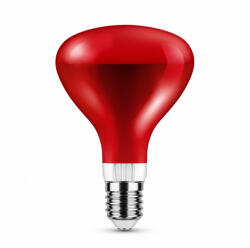 Asalite infralámpa izzó piros E27 100W rubin G95 ASAL0069 (ASAL0069)