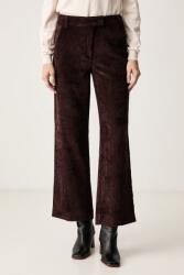 Marella pantaloni straight pentru femei din catifea reiată Emme by 9BY2-SPDZ1Z_93X (2625136102200)