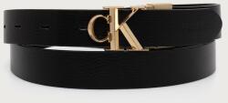 Calvin Klein kétoldalas öv női bőr - fekete 70