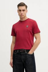 Hackett London pamut póló - burgundia L