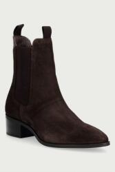 Gant botine pentru femei din piele întoarsă St Broomly 9BY2-OBDZU8_89X