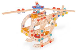 Eichhorn Fa építőjáték helikopter Construct Helicopter Eichhorn 2 modell 209 drb 5 évtől (EH7300)