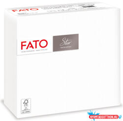  Szalvéta 2 rétegű 38 x 38 cm 40 lap/cs Fato Star fehér_82990000 (ORI_48072)
