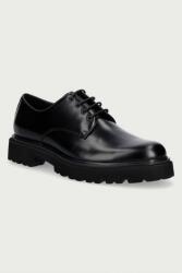Steve Madden férfi bőr félcipő Motala - fekete Férfi 41