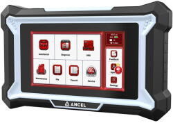 Ancel Tester auto profesional DS200, Toate sistemele Scaner OBD2 pentru ABS, SRS, Diagnostic de transmisie, 15+ Servicii de resetare (53628)