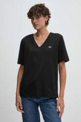 Lacoste basic női pamut - fekete 32
