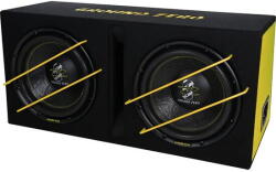 Ground Zero GZIB 2.12SPL SUBWOOFER SPL GROUND ZERO IN INCINTA DUBLA DE 12″ (2x30CM), 2000W (GZIB 2.12SPL)