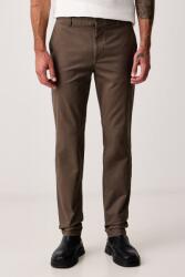 Giorgio Armani chinos férfi pamut elasztánnal - barna 34