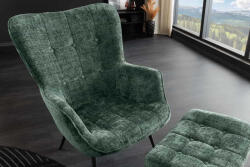 Sweden Design fotel Sweden zöld zsenília