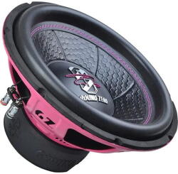 Ground Zero GZIW 12XSPL-D PINK SUBWOOFER SPL GROUND ZERO DE 30CM (12″), 1000W (GZIW 12XSPL-D PINK) - vexio