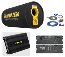 Ground Zero PACHET GROUND ZERO GZ 1300PT + GZIA 200.2 + RIK8 (PACHET GZ 1300PT + GZIA 200.2 + RIK8)