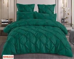 Primavara Lenjerii de pat cu pliuri brodate si cearceaf cu elastic NH6222 Lenjerie de pat