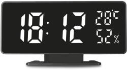 GREENBLUE Ceas electronic cu alarmă și termometru GreenBlue GB395, higrometru, negru (GB395)