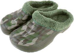 TifanTEX Papuci izolați pentru bărbați, camuflaj verde (papuci de) (1158F7)
