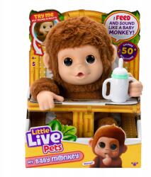 Moose Moose Toys Little Live Pets Majom Mangó interaktív 26558 50reakció (MO-26613)