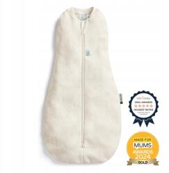 ergoPouch 2 az 1-ben pólya és alvózsák Cocoon Oatmeal Marle 3-6 hó, 6-8 kg, 0, 2 tog (ZEPCO-0.2T03-06MOM23)