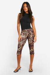 Boohoo IC82207 Boohoo Magas Derekú Női Nadrág 3/4 L
