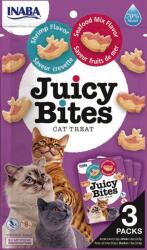 Churu Juicy Bites 3 x 11, 3g - Garnélarák-tenger gyümölcsei vegyes íz