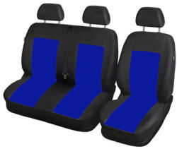 HD Racing Furgon üléshuzat, 1+2 fekete-kék színű