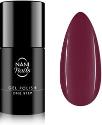 Naní One Step gél lakk 5 ml - Plum Elixir
