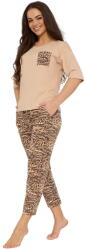 Cornette pijama damă 1103/495 Wild 2 bej: XXL (34712 XXL)