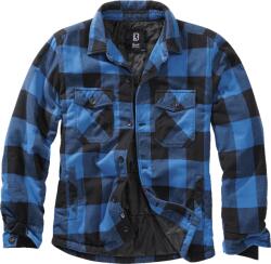 Brandit Lumber Jacket black+blue