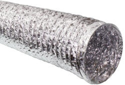 GAS ALU Silver 315 mm szellőzőcső, 5 m