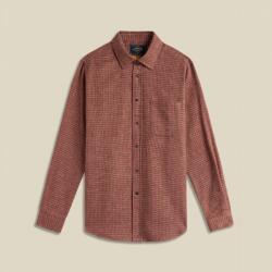 Portuguese Flannel Abstract Pied Poule - Clay - M