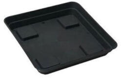 Growmarket Virágcserép-alátét 27x27 cm, 11 l és 20 l cserepekhez Barva: Černá
