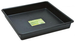 Garland Square Tray Black műanyag tálca 80x80x12 cm