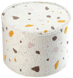 Wigiwama® puff - Terrazzo Marble - WGM-012-17 (WGM-012-17)