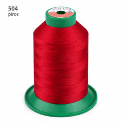  AMANN Synton 40 bőr- és kárpitvarró cérna - piros, 1200m