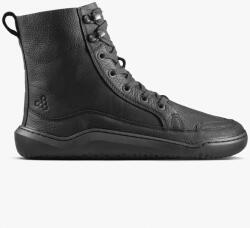 Vivobarefoot Gobi Boot II Mens Obsidian Bőr Bakancs