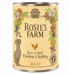 Rosie's Farm Rosie's Farm Adult Nedves kutyaeledel csirke és pulyka 400g