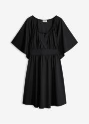 Bonprix B. p. c Ruha Oversize Kis Fekete Kerek Nyakpemzli 52/54