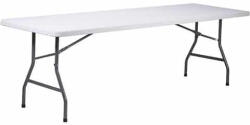 BB Bútor Téglalap alakú vendéglátóasztal 180×76 cm - fehér (0035-BB)
