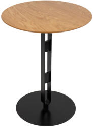 BB Bútor Kerek áttört loft dohányzóasztal Ø60 cm - natúr (0961-BB)
