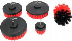 Yato Készlet Kefék Csatlakoztathatók Fúróhoz Hex Csatlakozóval 5 Db Nylon YT-47777 (YT-47777)