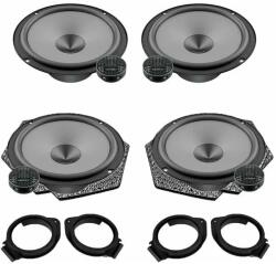 Hertz Pachet difuzoare auto Hertz Uno dedicat Opel Adam 2012-2019, RMS 75W (SKU-7050627606-1862-85)