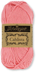 Scheepjes Cahlista 409 Soft Rose - rózsaszín pamut fonal