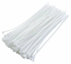 FLOW Colier plastic alb 3×100 mm, set 100 bucăți FLOW (17097) - vexio