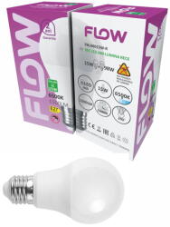 FLOW Bec LED A60 15W, E27, 6500K - Lumină rece FLOW FBLA6015W-R (17066) - vexio